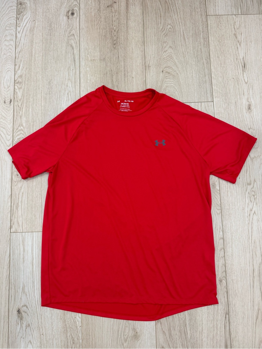 Under Armour Red Short-Sleeve Performance Tee